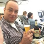 Viel Trinken auf Flugreisen